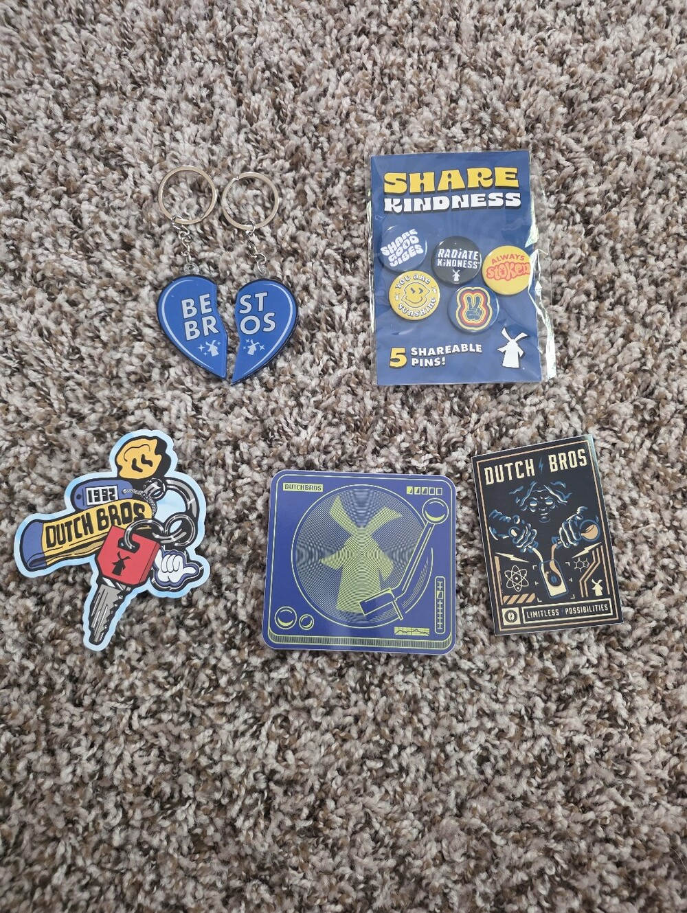 Dutch Bros Sticker And Merch Bundle